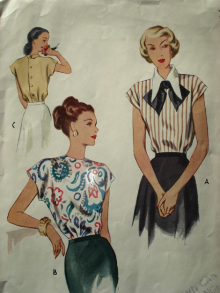 Simple, Pretty Vintage Blouses • Cloth Habit
