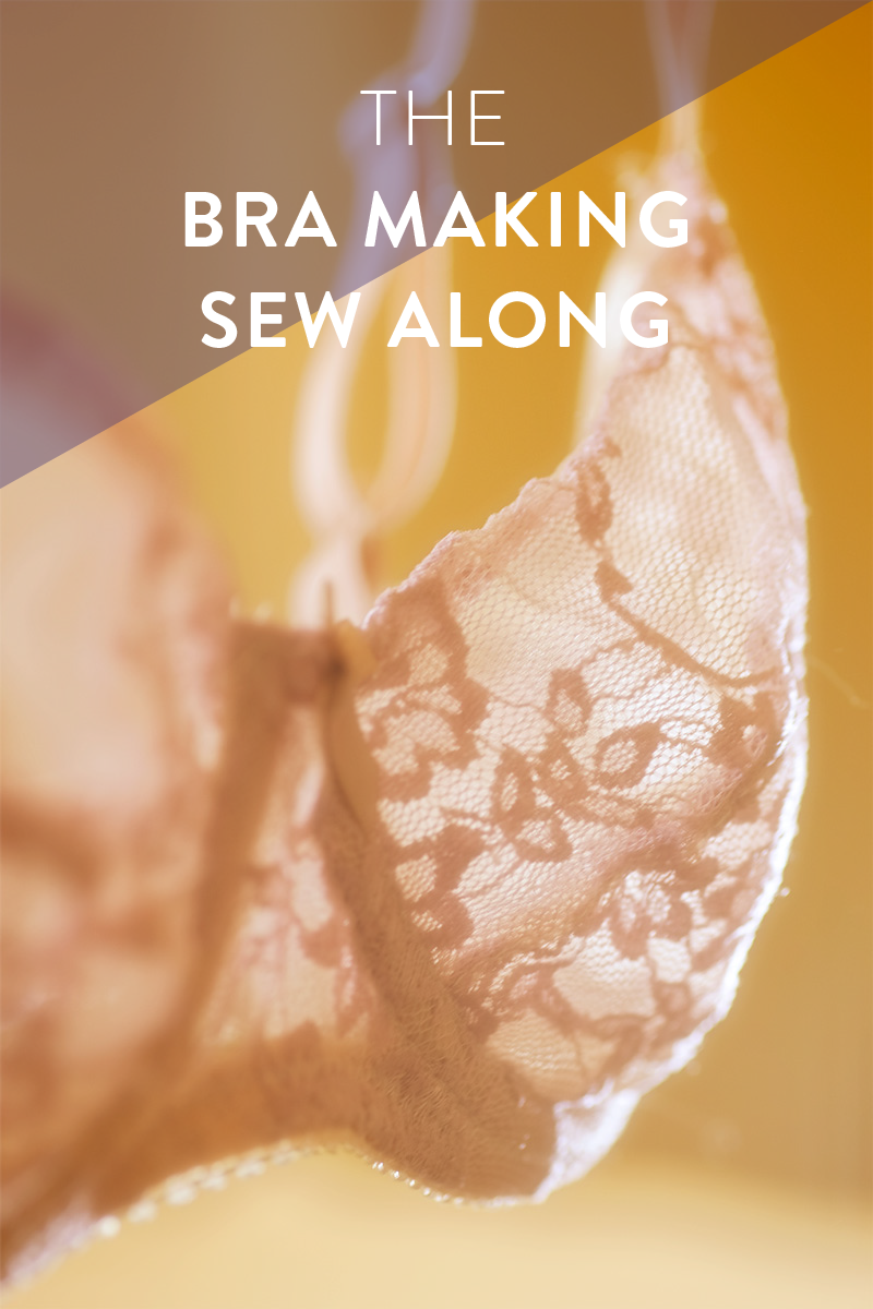 Choosing a pattern and the materials, bra sew along #1