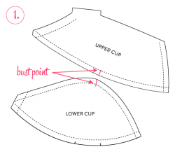 Bra-making Sew Along: Vertical Seam Variation • Cloth Habit