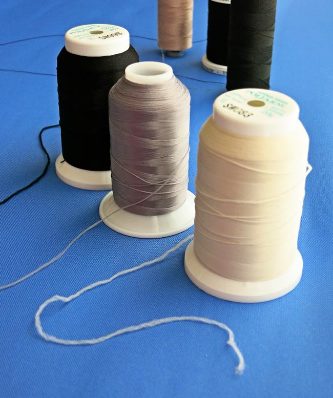 Wooly nylon thread for serging lightweight lingerie seams | Cloth Habit