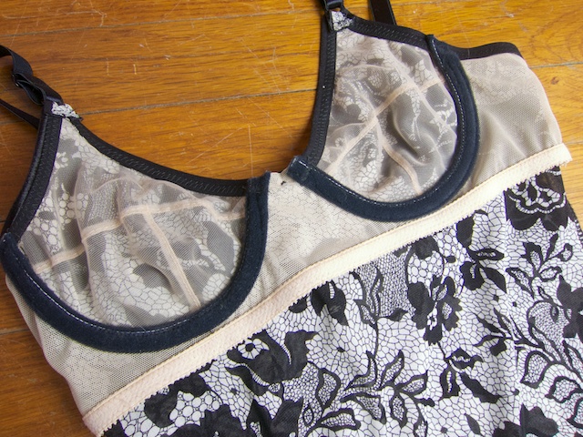 Sheer mesh underwired bodysuit | Cloth Habit