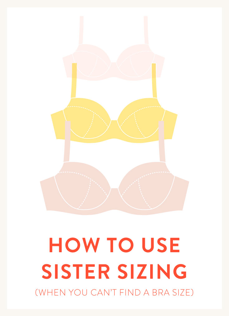 Sister sizes can help you use a bra pattern that may not have your exact size | Cloth Habit