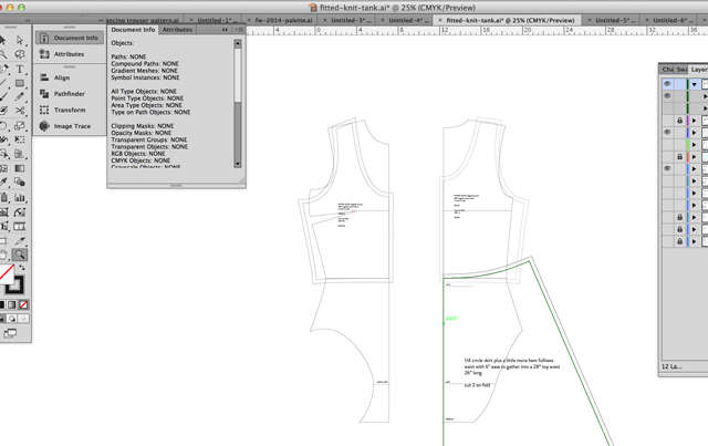 Drafting Patterns with Software Cloth Habit