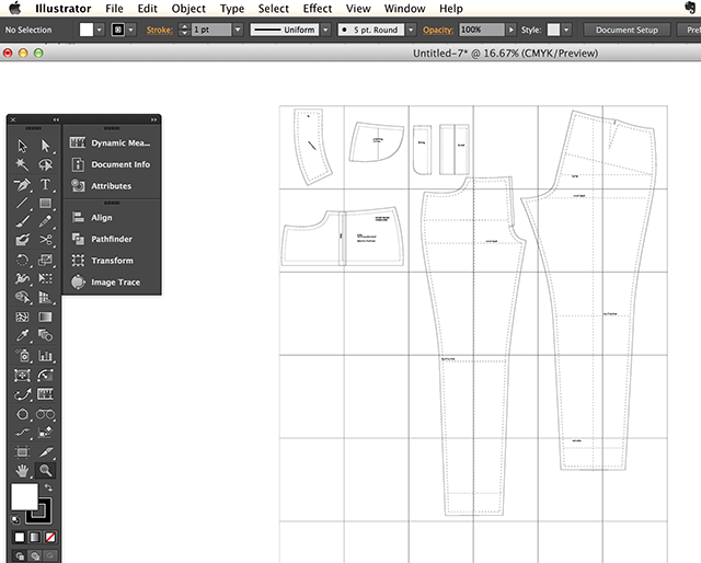 Illustrator Drafting Tips | Cloth Habit