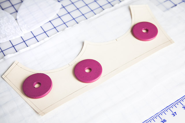 cutting out the bra | Watson Sew Along