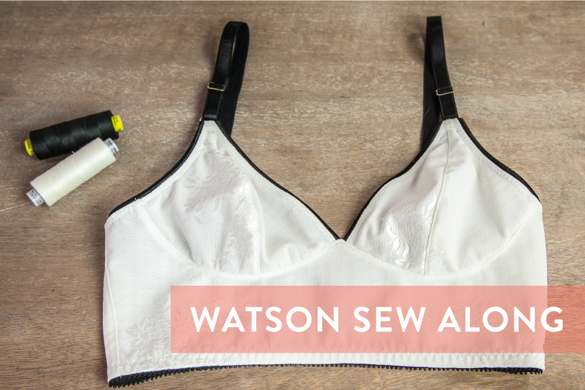 Lingerie Sewing Techniques #6: how to sew bra underwire