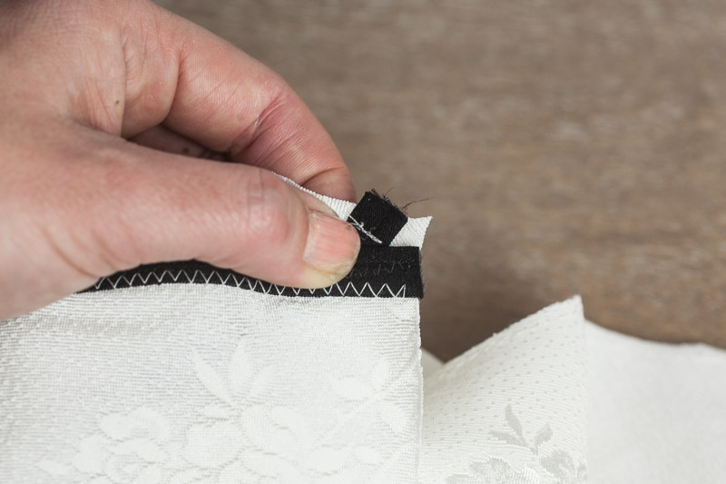 inserting cups in the Watson Bra | Watson Sew Along at Cloth Habit