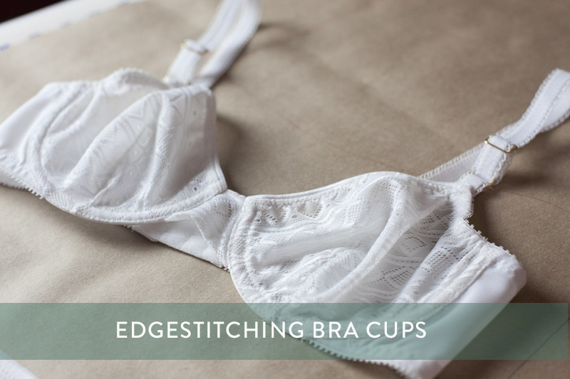 Edgestitching bra seams | Cloth Habit