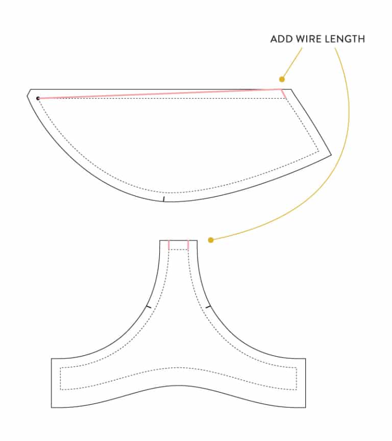 How to Make Underwire Adjustments for the Harriet • Cloth Habit